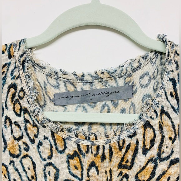 Raquel Allegra Leopard Print Dress - fits like a 4 - Picture 2 of 7